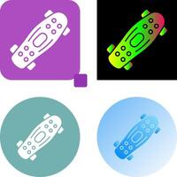 Skateboard Icon Design vector