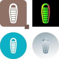 Sleeping Bag Icon Design vector