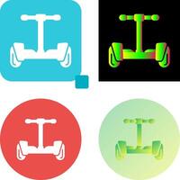 Hoverboard Icon Design vector