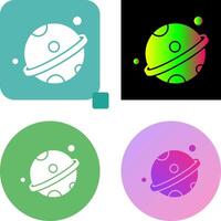 Planet Icon Design vector