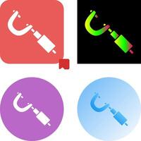 Micrometer Icon Design vector