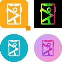 diseño de icono de gps vector