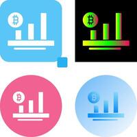 Chart Icon Design vector