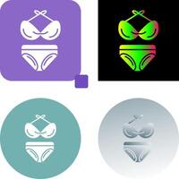 Bikini Icon Design vector