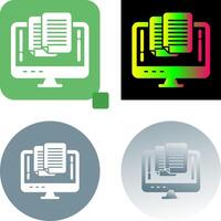 Paste Icon Design vector