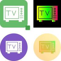 diseño de icono de televisión vector