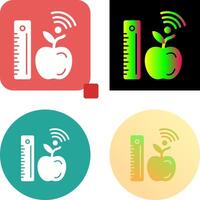 Measure Icon Design vector