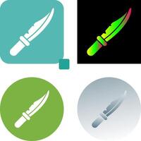 diseño de icono de cuchillo vector