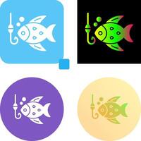 Fishing Icon Design vector