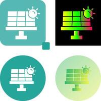 Solar Energy Icon Design vector