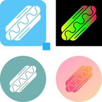 Hotdog Icon Design vector