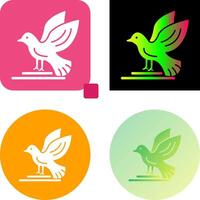 Bird Icon Design vector