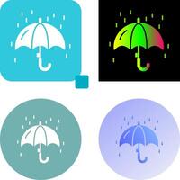 Raining Icon Design vector