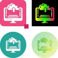 Upload Icon Design vector