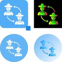 Connect Icon Design vector