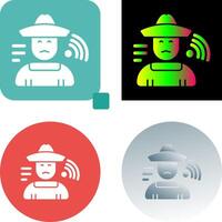 Farmer Icon Design vector