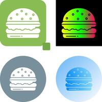 diseño de icono de hamburguesa vector