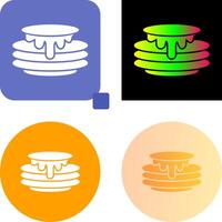 Pancake Icon Design vector