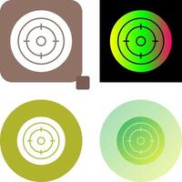 Target Icon Design vector