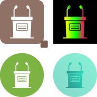 Debate Icon Design vector