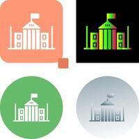 Parliament Icon Design vector