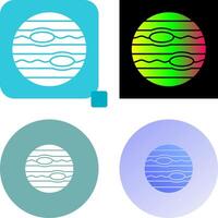 Neptune Icon Design vector