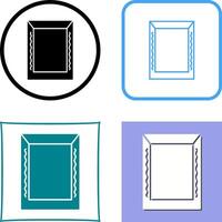 Unique Frame Icon Design vector