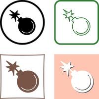 Danger of Explosion Icon Design vector