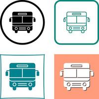 Bus Icon Design vector