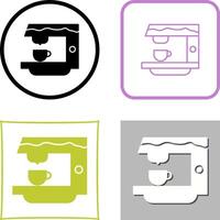 Coffee Machine Icon Design vector