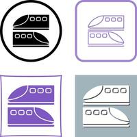 Trains Icon Design vector