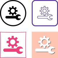 Unique Technical Support Icon Design vector