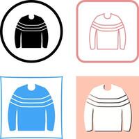 Sweater Icon Design vector