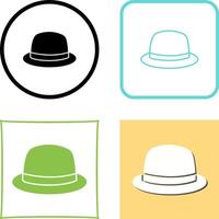 diseño de icono de sombrero vector