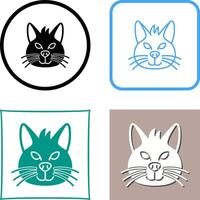 Cat Icon Design vector