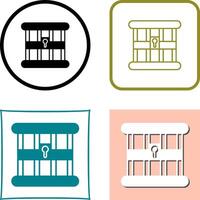Jail Icon Design vector