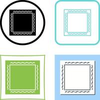 Unique Frame Icon Design vector