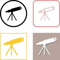 Telescope Icon Design vector