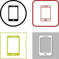 Cell Phone Icon Design vector