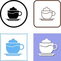 Latte Icon Design vector