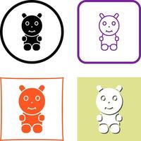 Unique Toys Icon Design vector