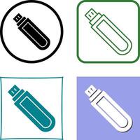 Unique USB Drive Icon Design vector