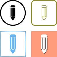 Unique Pencil Icon Design vector