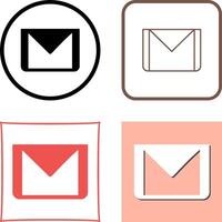 Unique Email Icon Design vector