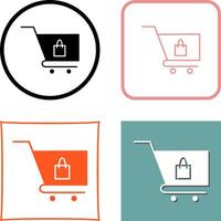 Unique Cart Icon Design vector