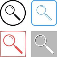 Unique Search Icon Design vector