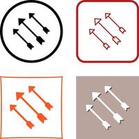 Unique Arrows Icon Design vector