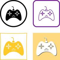 Unique Gaming Console Icon Design vector