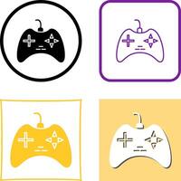 Unique Gaming Console Icon Design vector