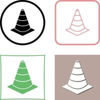 Unique Cone Icon Design vector